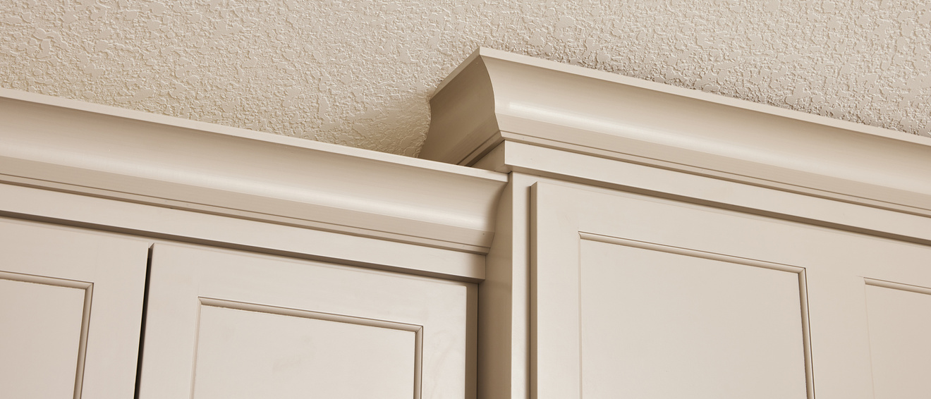 Example of a painted cabinet done right
